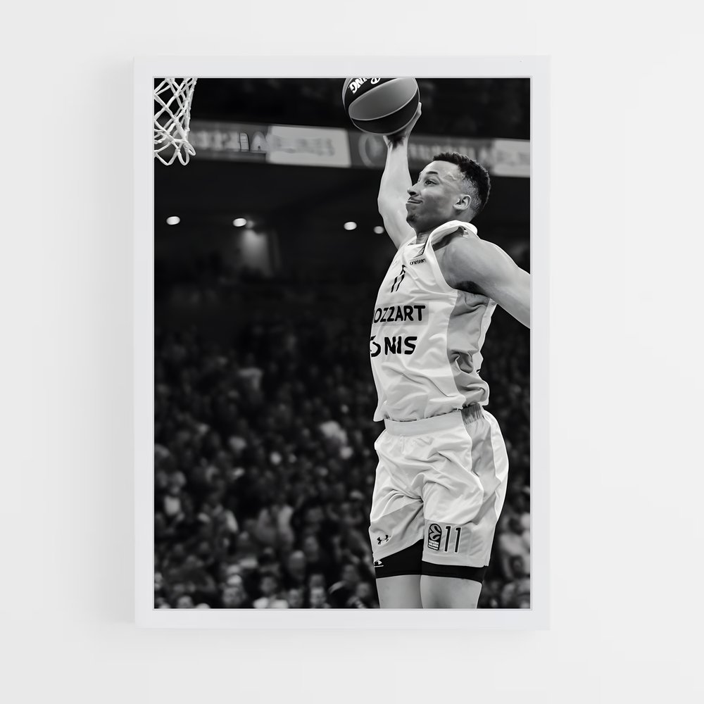 Poster Saut de Légende – affiche Basketball (vue 3)